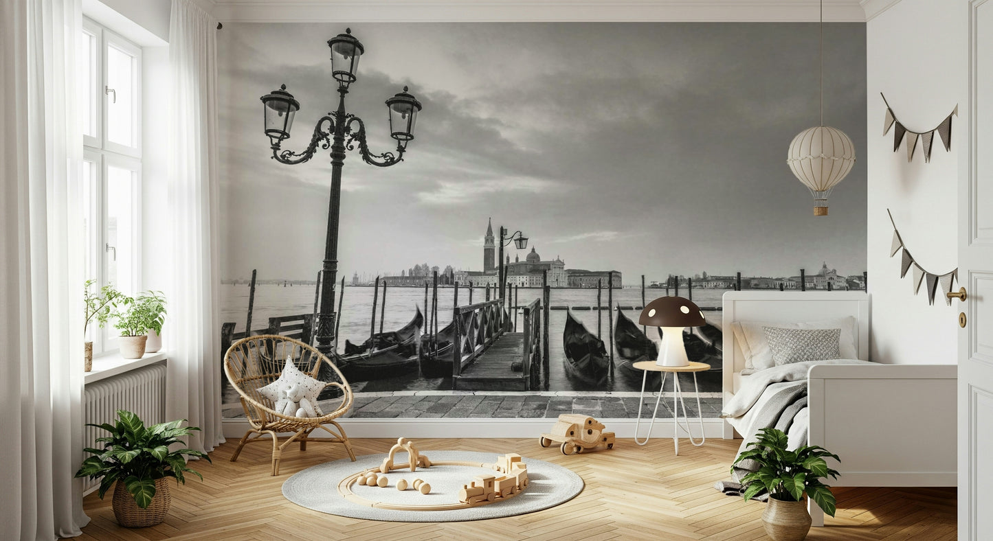 Lagoon Lights Wall Mural