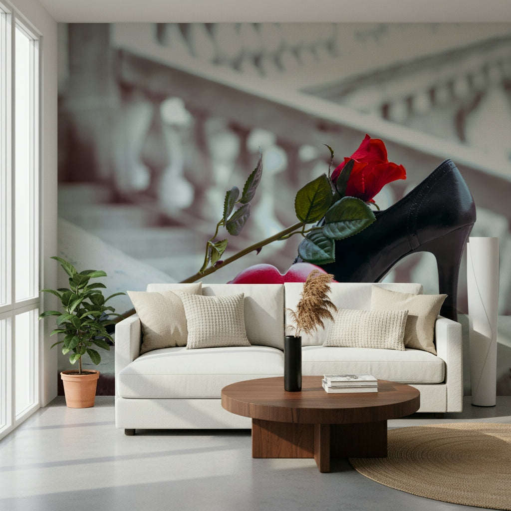 Masquerade Romance Wall Mural