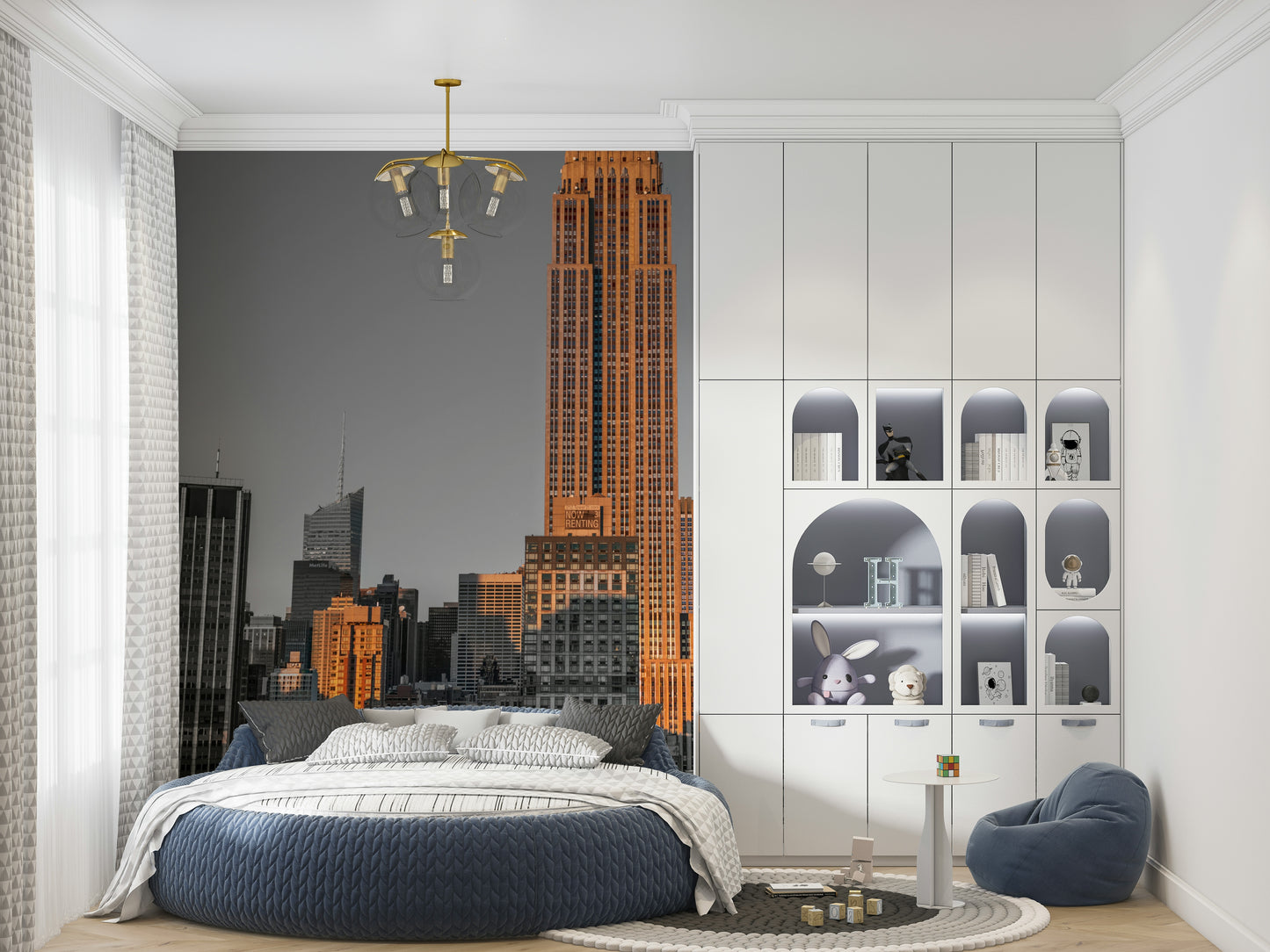 Gotham Gold Wall Mural