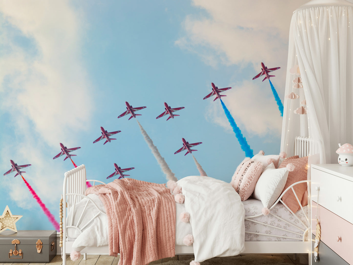 Air Show Spectacle Wall Mural