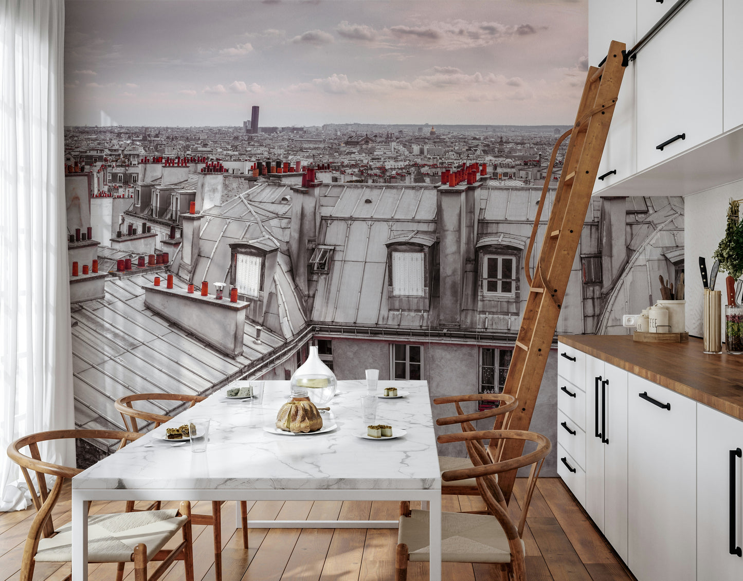 Paris Love Wall Mural