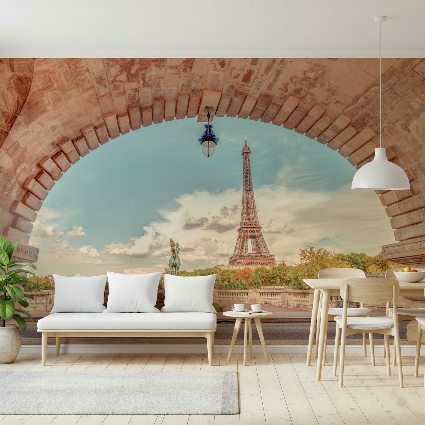 Parisian Vista Wall Mural