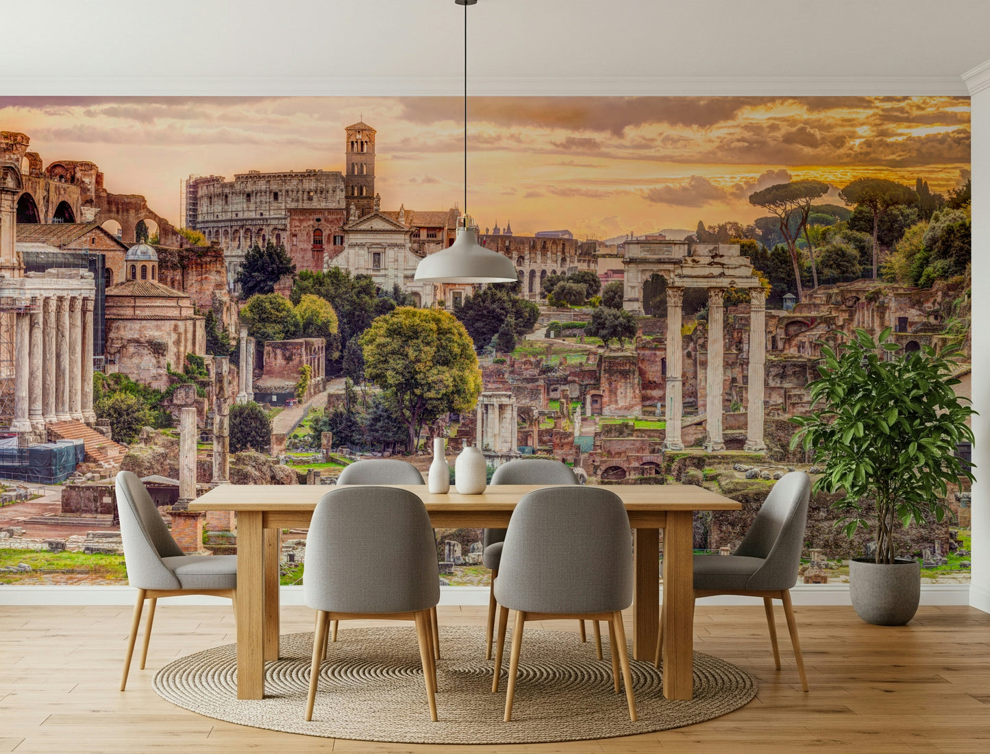 Ruins of the Roman Forum Wall Mural