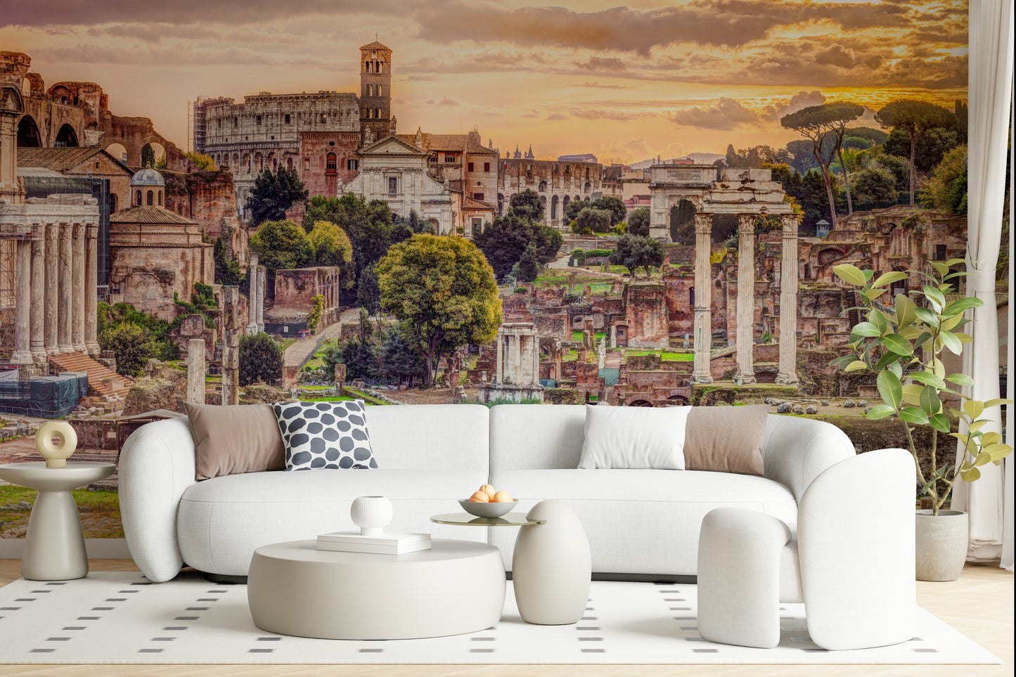 Ruins of the Roman Forum Wall Mural