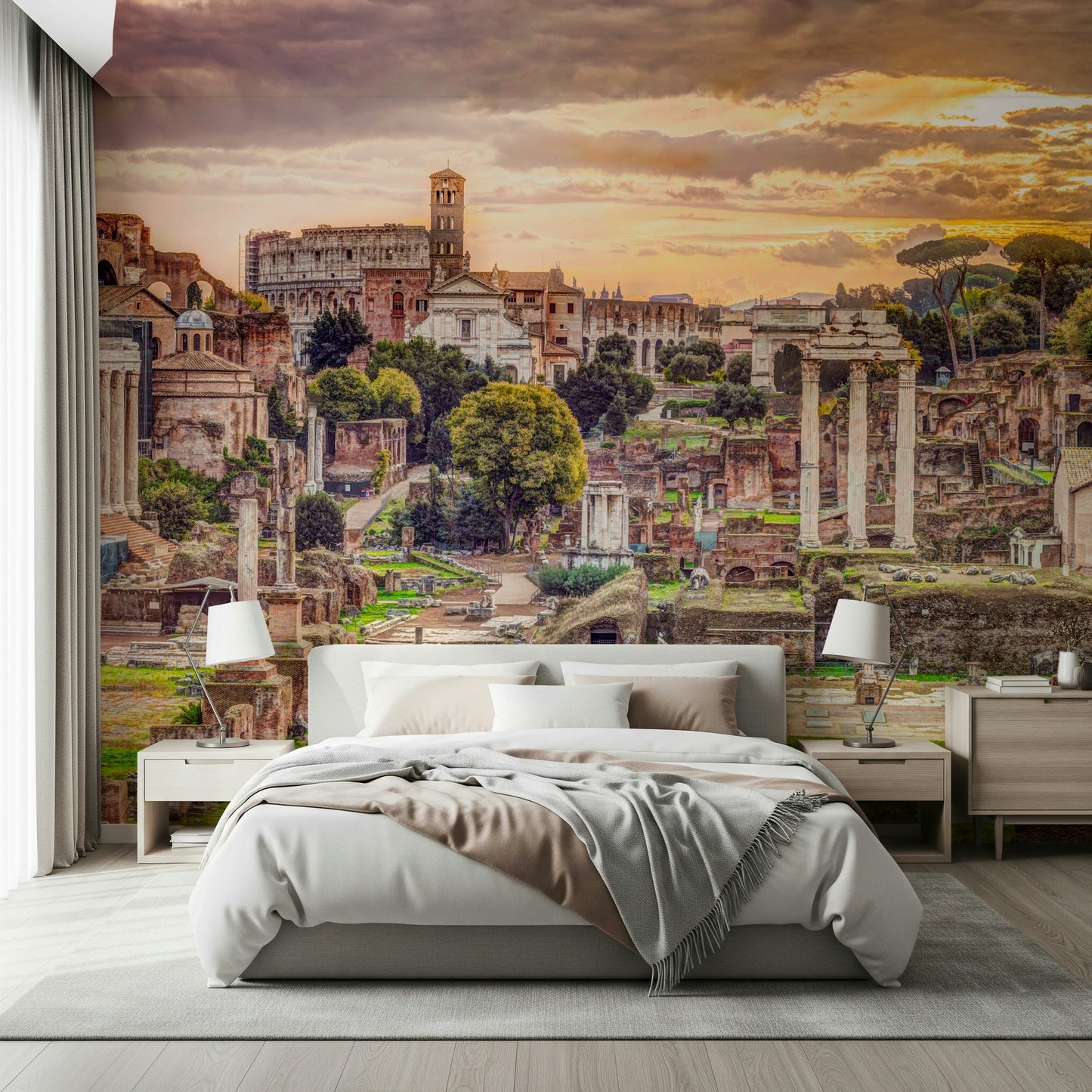 Ruins of the Roman Forum Wall Mural
