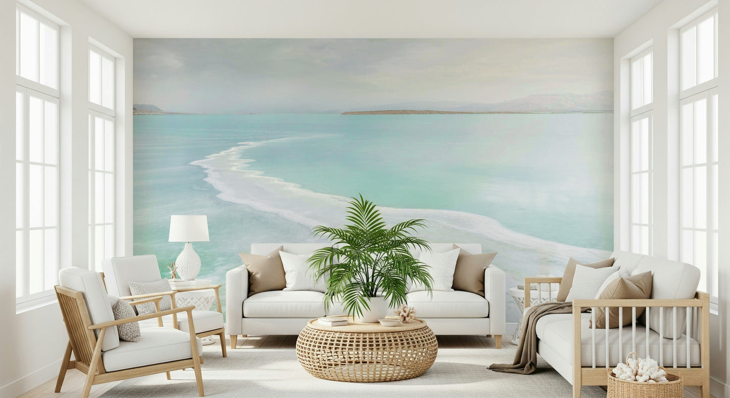 Aqua Calm Wall Mural