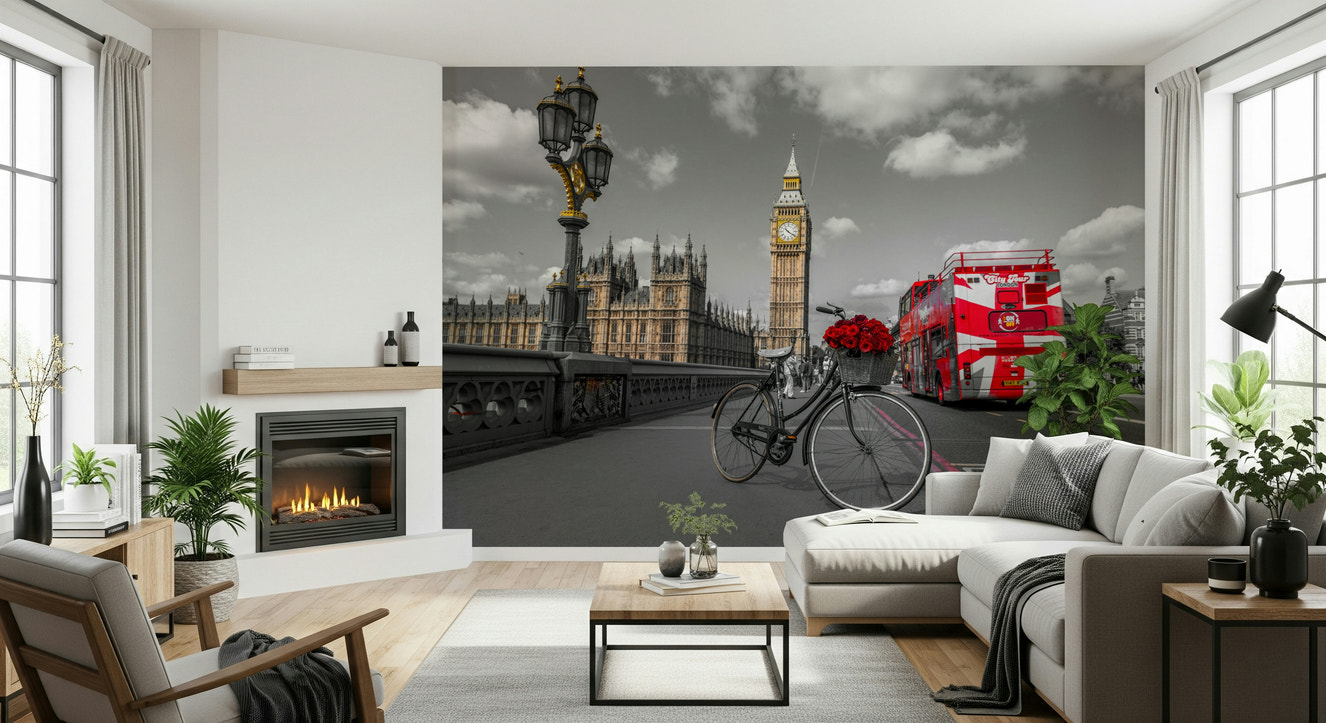 London Ride Wall Mural