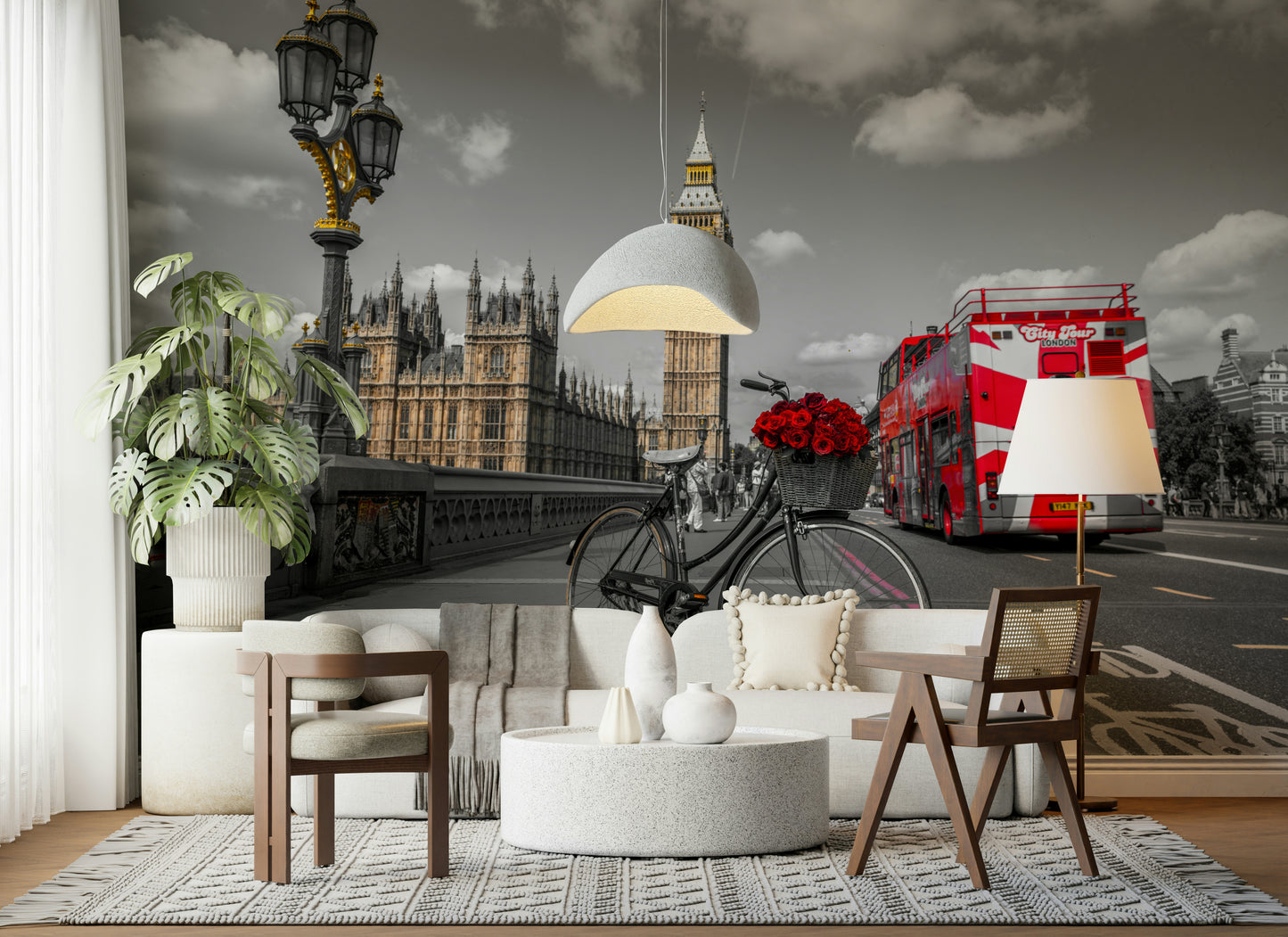 London Ride Wall Mural