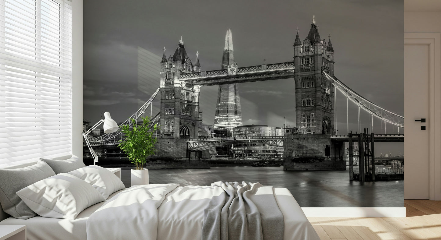 Tower Bridge and the Shard Wall Mural