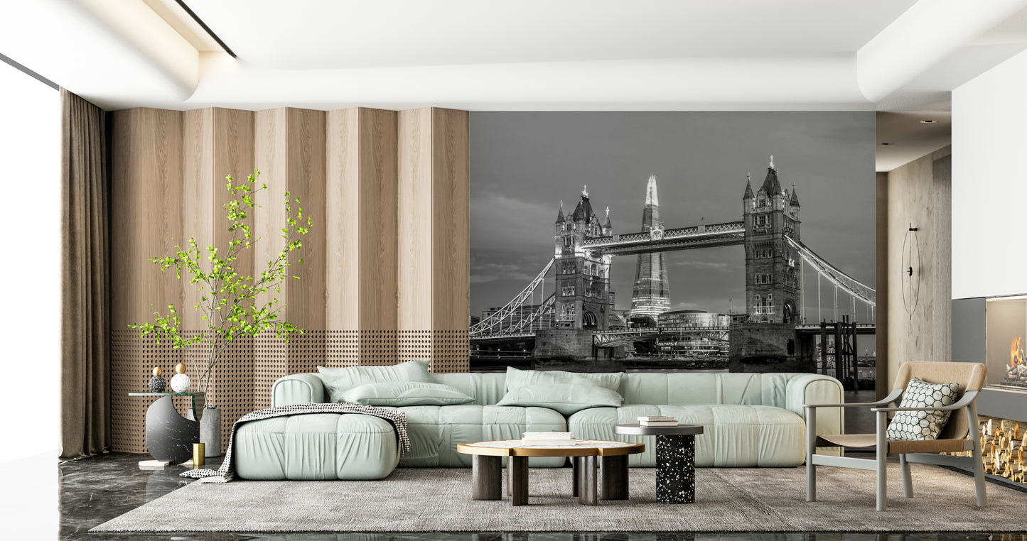 Tower Bridge and the Shard Wall Mural