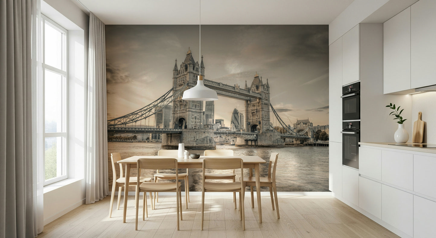 London's Tower Bridge Wall Mural