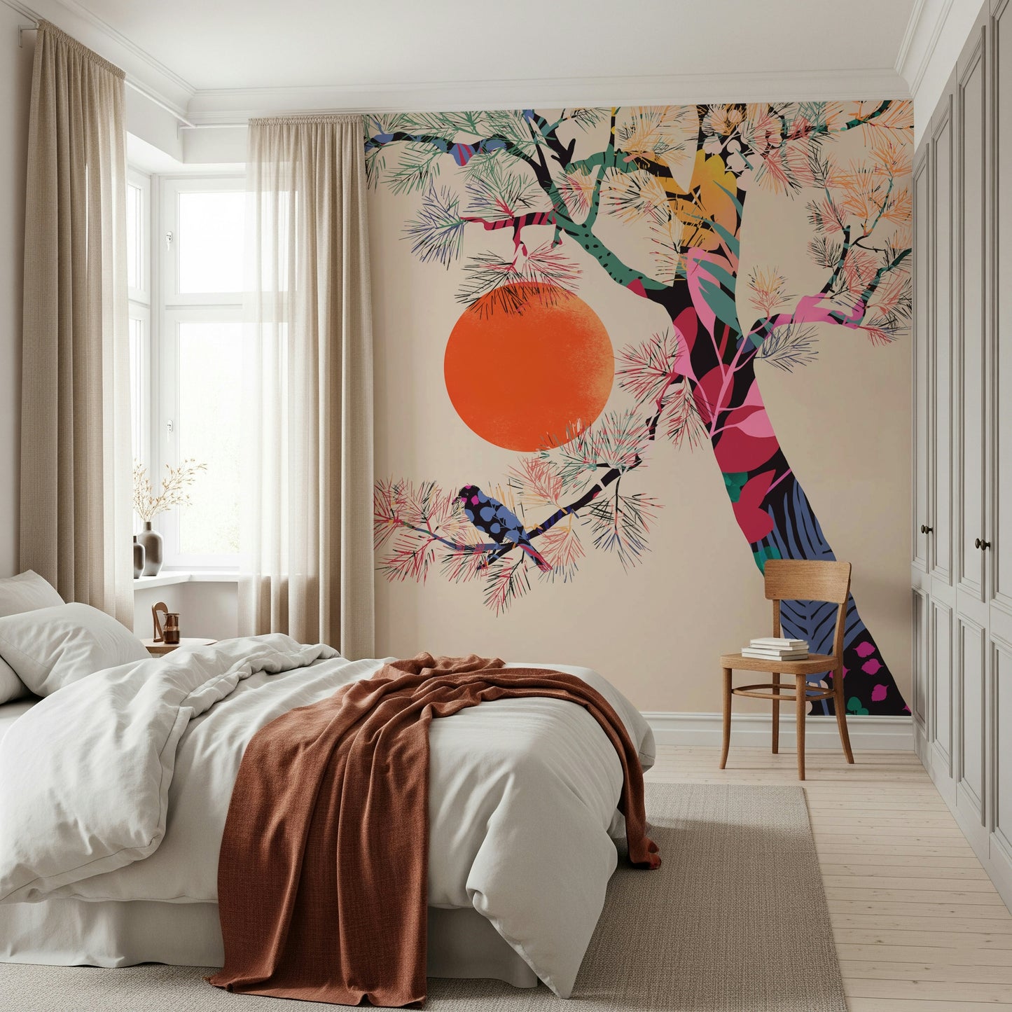 Japanese Summer Wall Mural