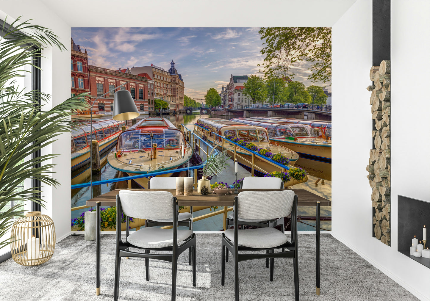 Dutch Waterways Wall Mural