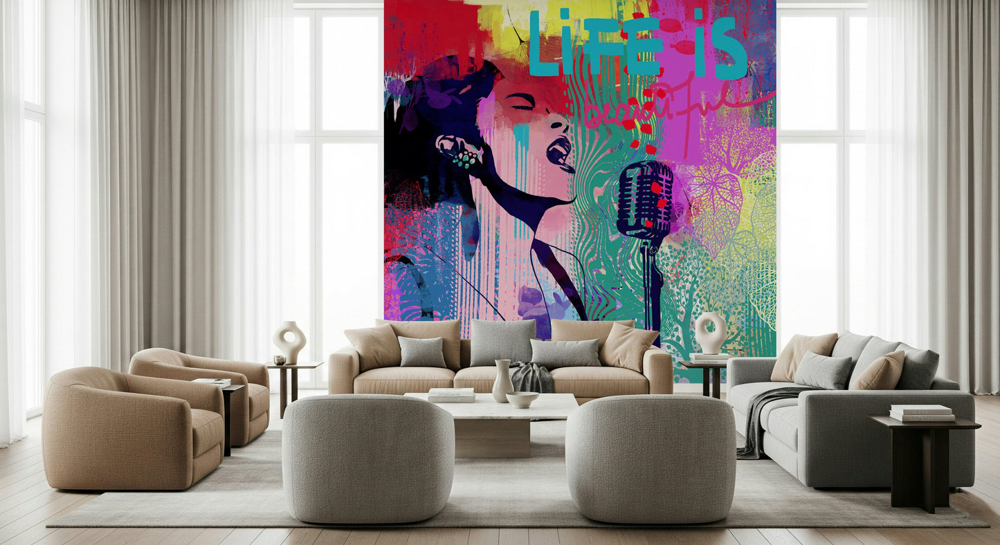 Wandbild „Sunday Blues“