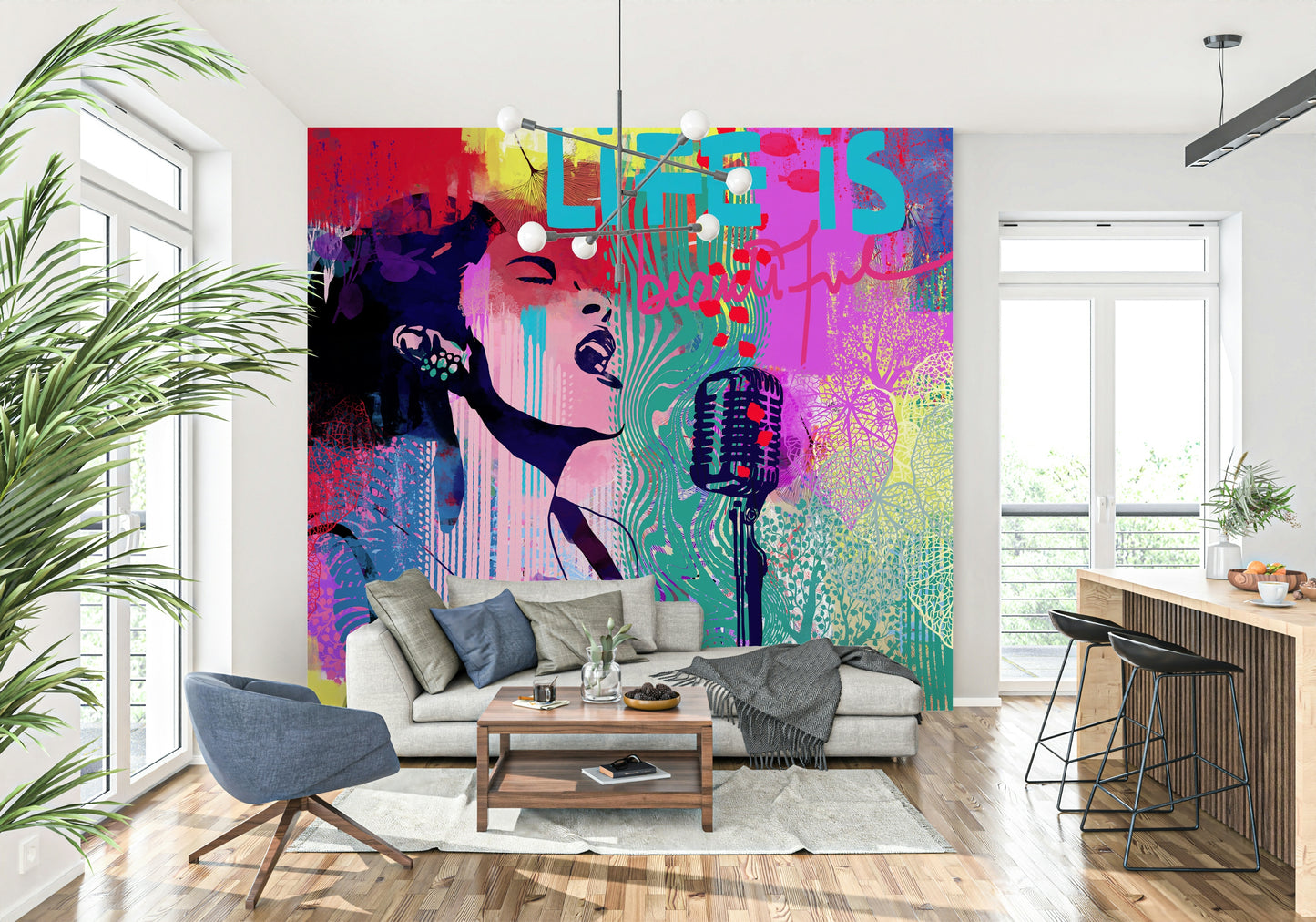 Wandbild „Sunday Blues“