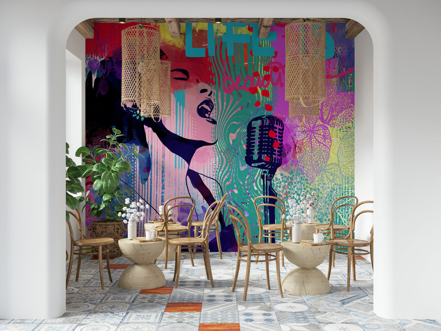 Wandbild „Sunday Blues“