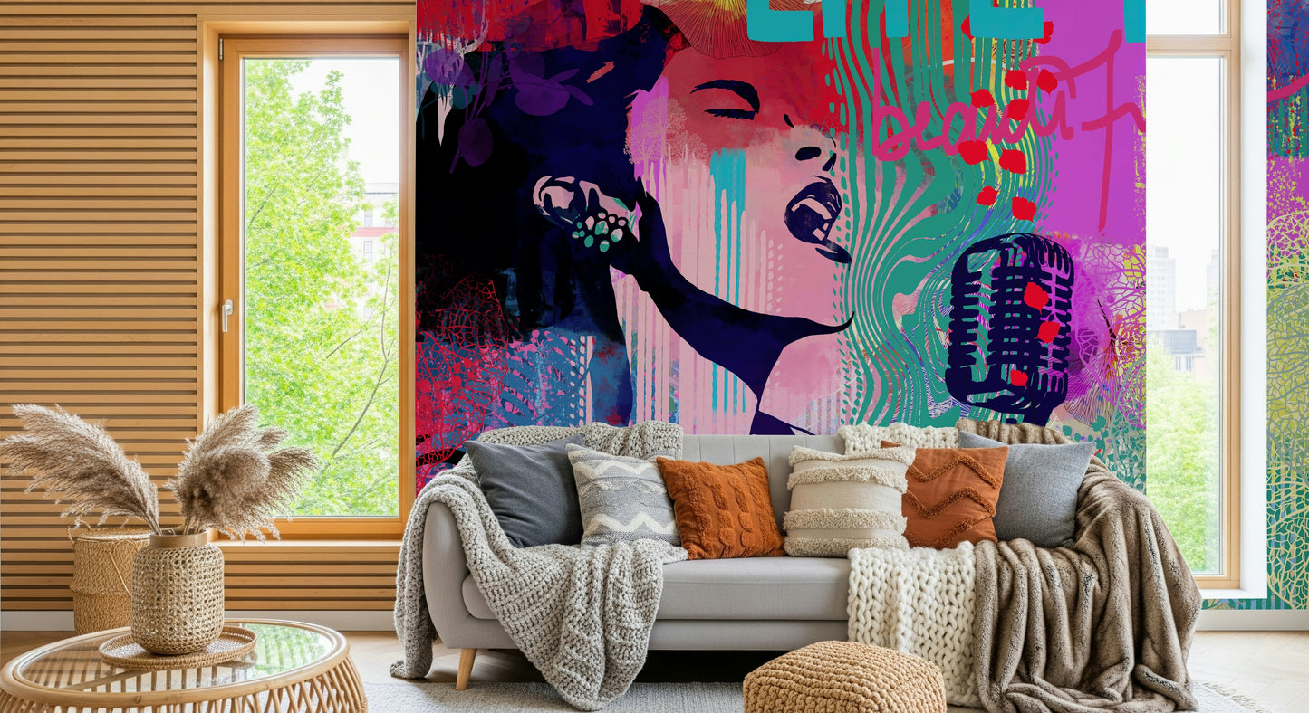 Wandbild „Sunday Blues“