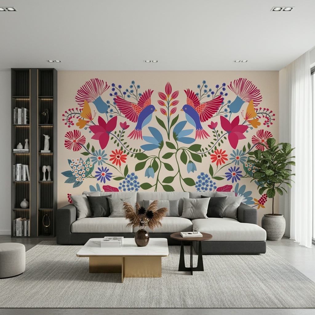 Mexican Garden Wall Mural