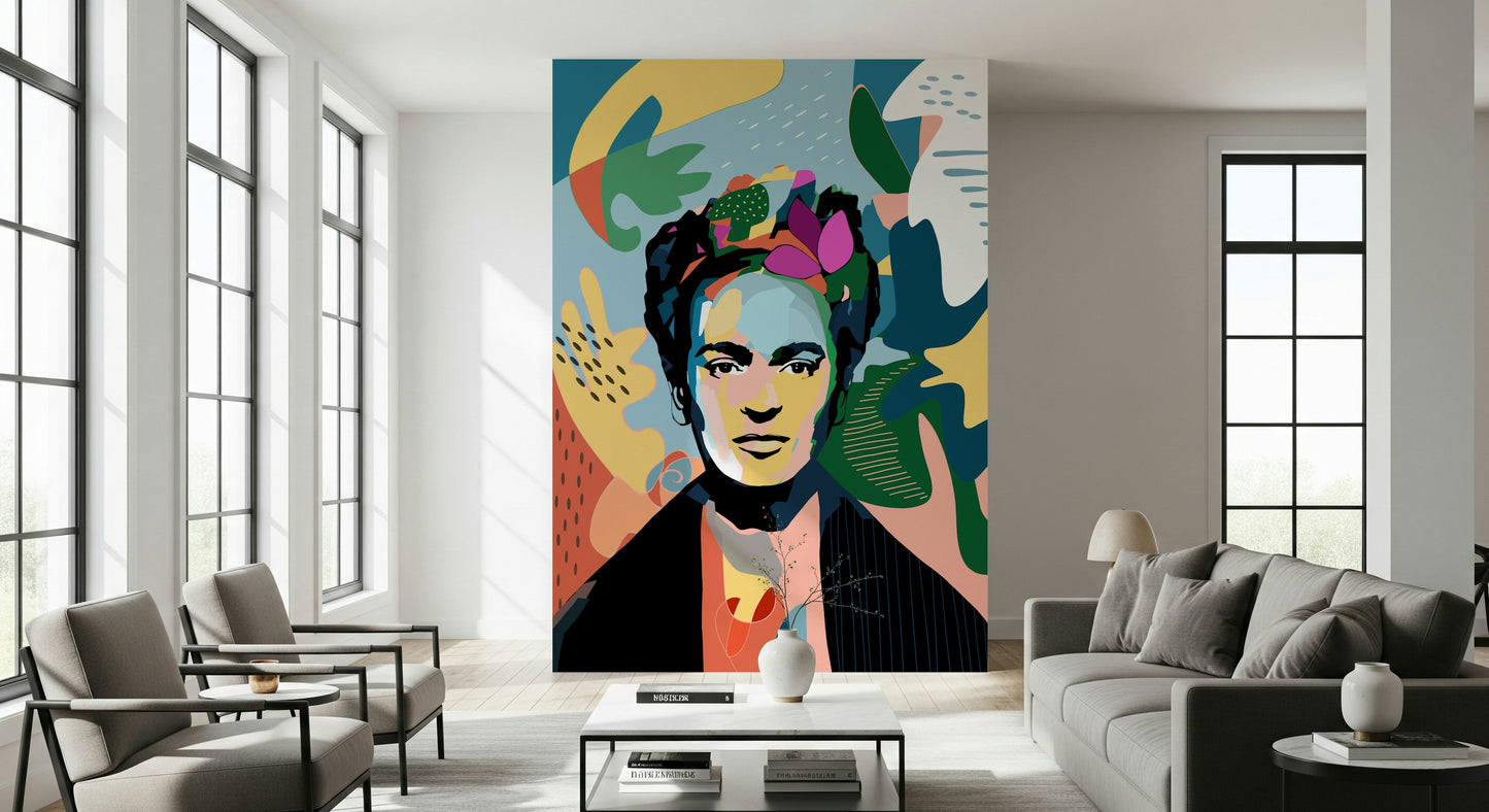 Wandbild mit mexikanischem Symbol