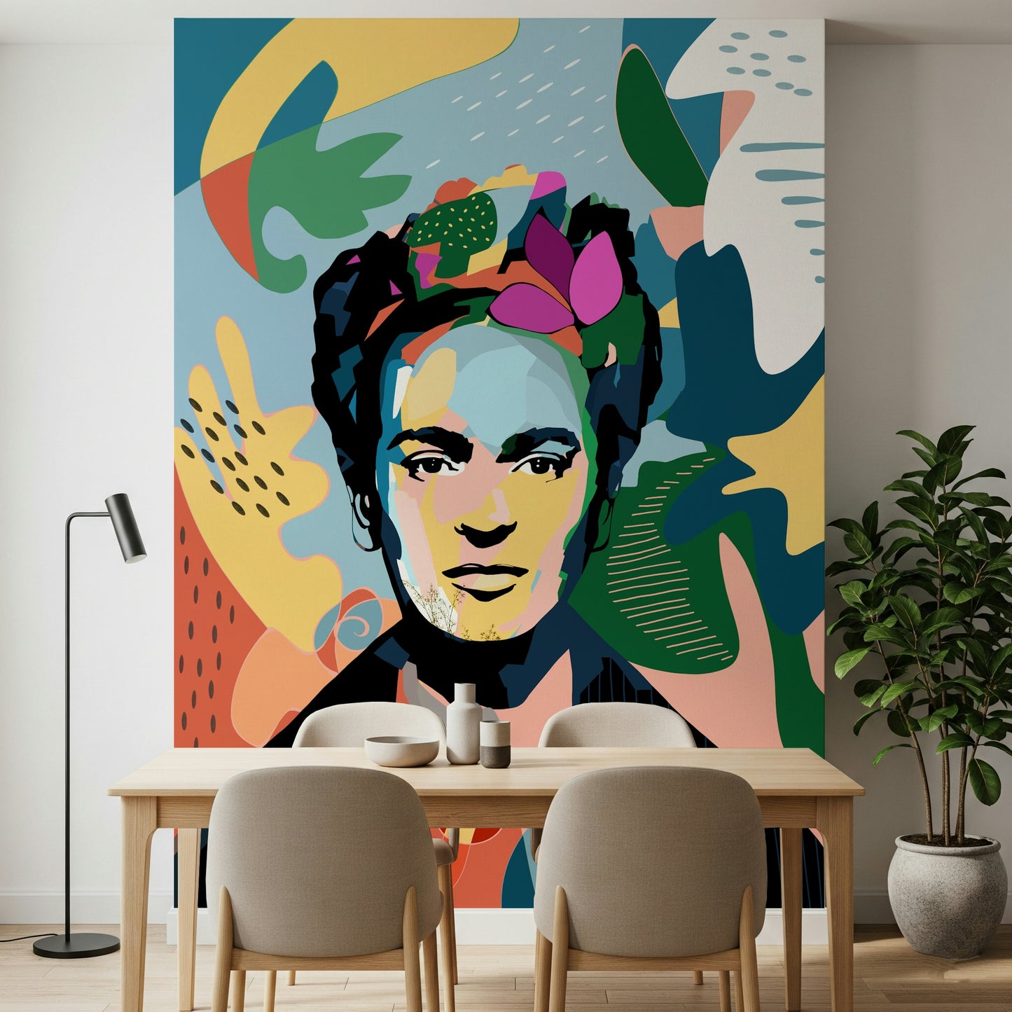 Wandbild mit mexikanischem Symbol