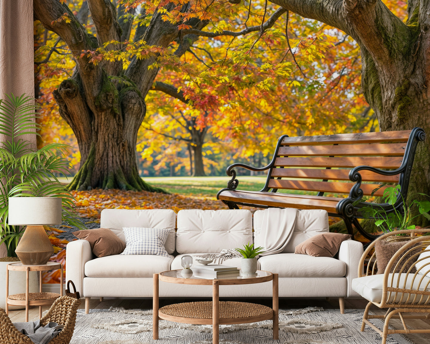 Autumn Serenity Wall Mural