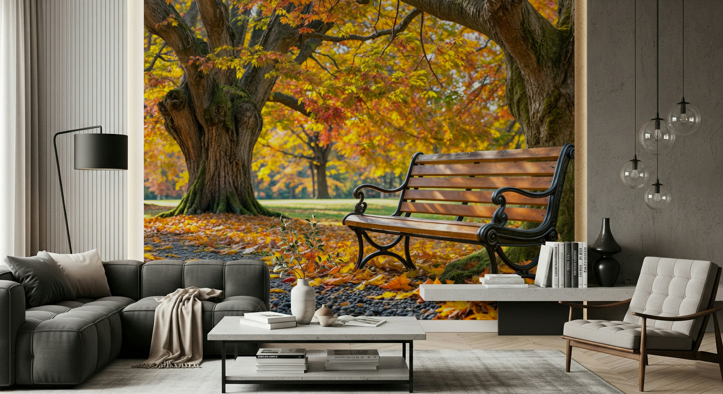 Autumn Serenity Wall Mural