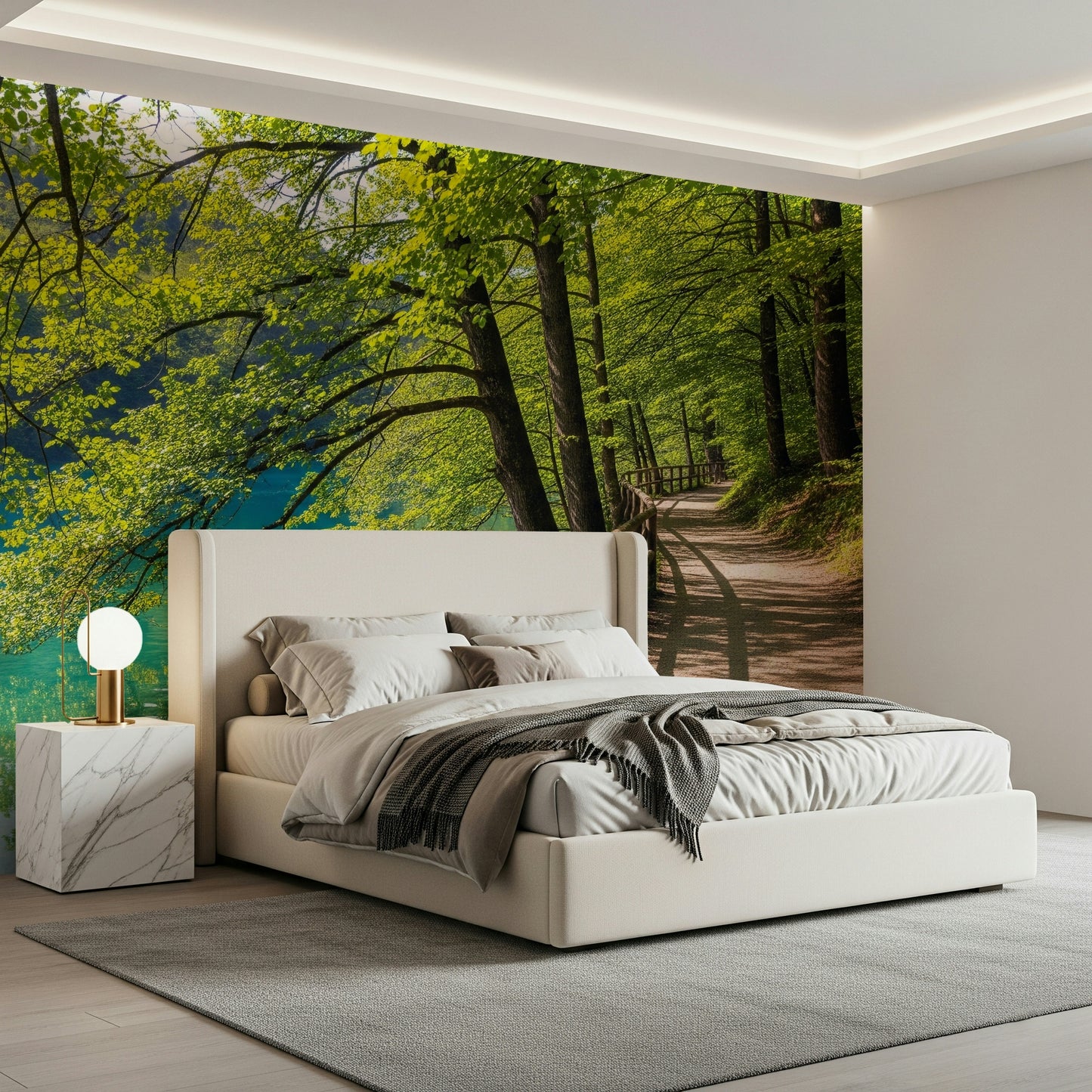 Wandbild „Ruhe am See“