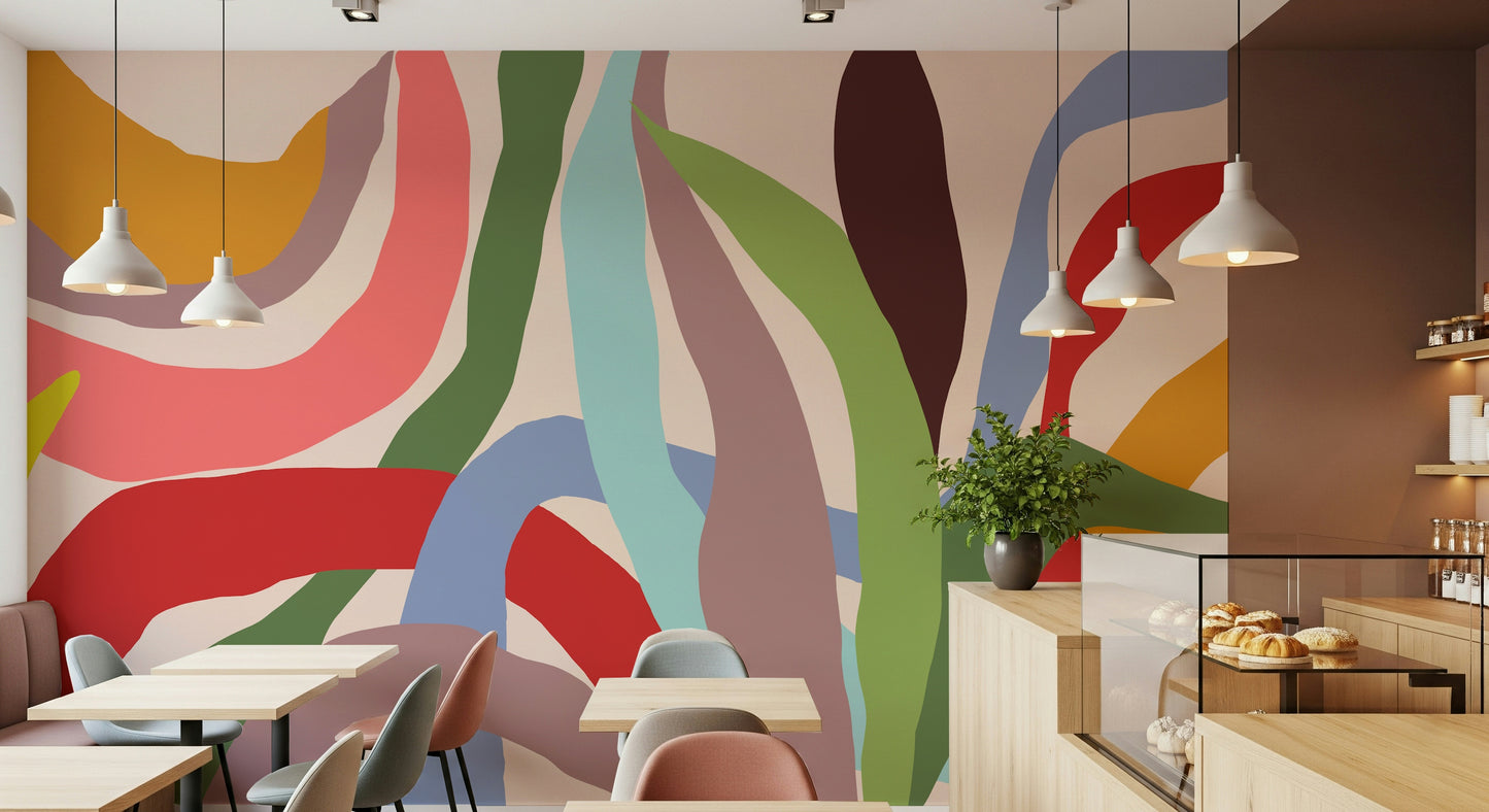 Murale Onde di Gioia