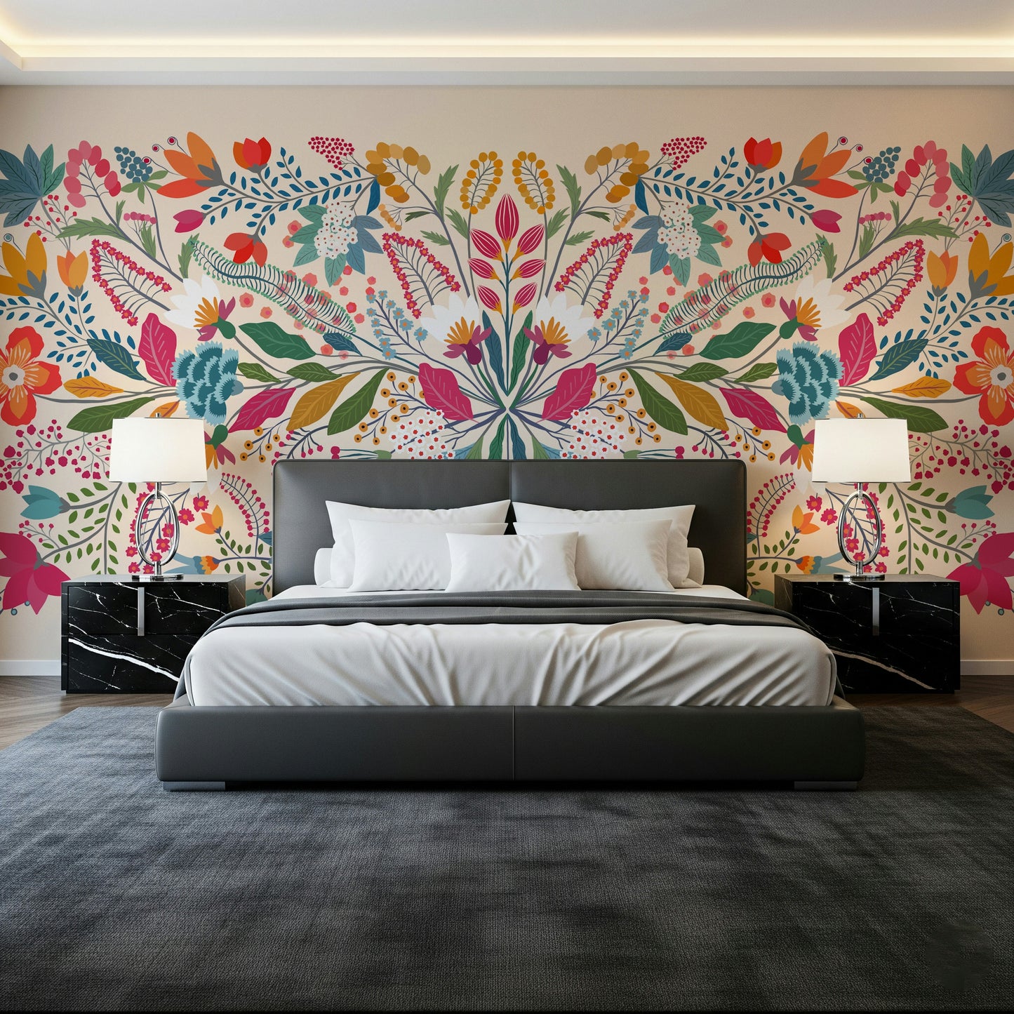 Fridas Gartenwandgemälde