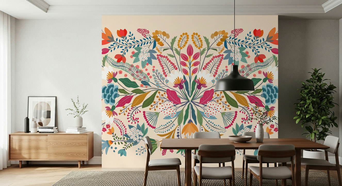 Frida's Garden Wall Mural