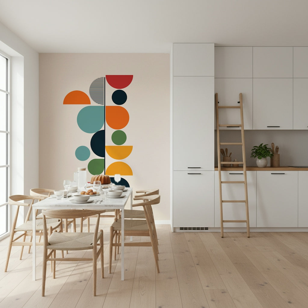 Bauhaus - Frühlingswandbild