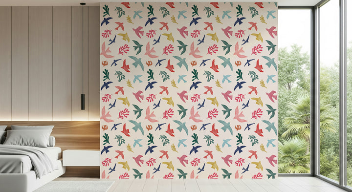 Bright Freedom Birds Wallpaper⁠