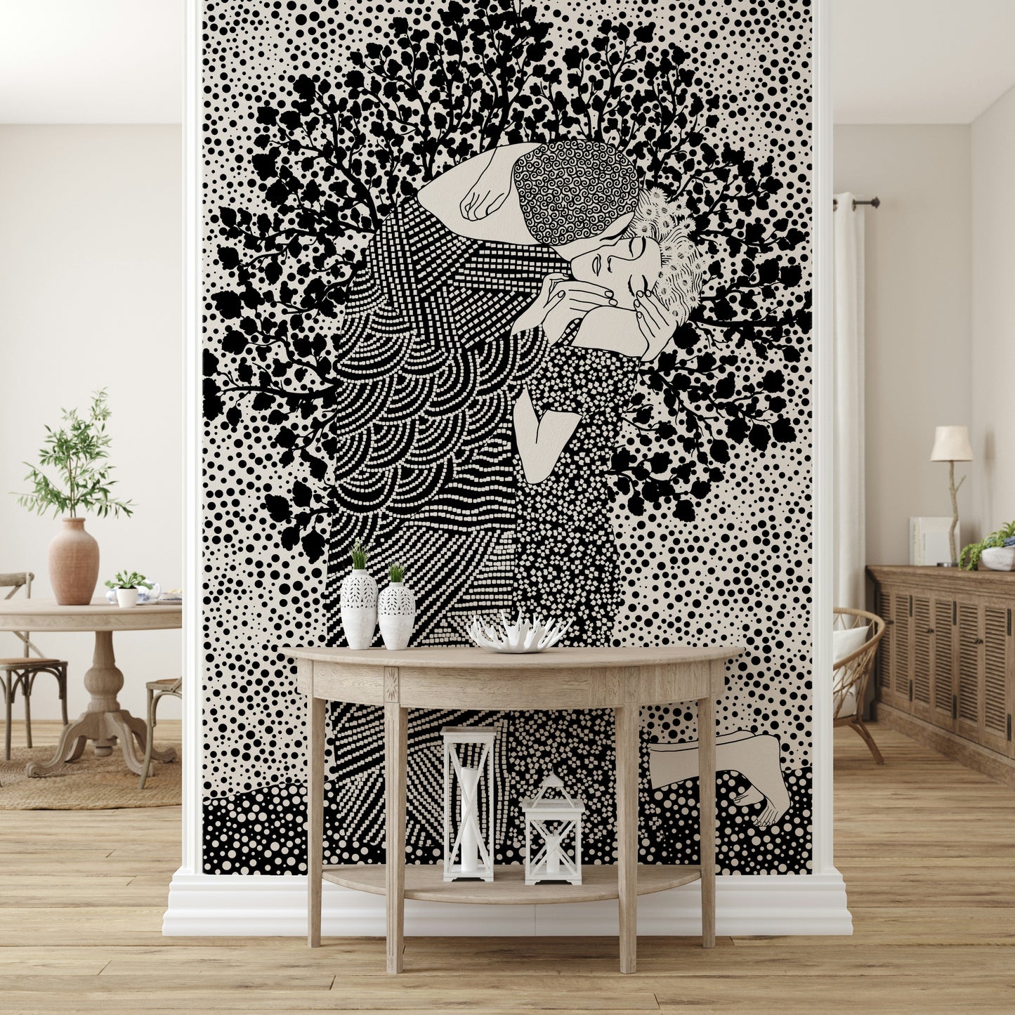 Il Bacio II - Murale