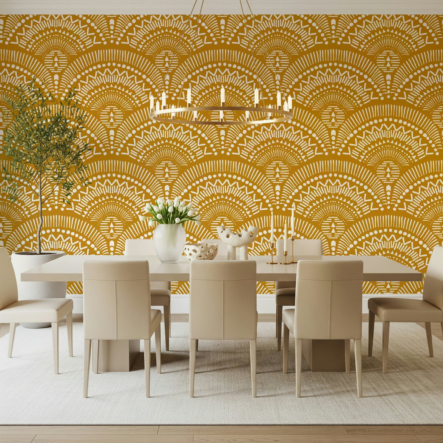 Ethnische Echos-Tapete