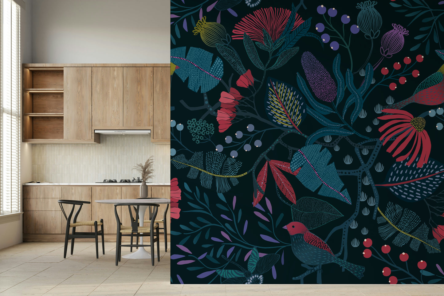 Wandbild „Wunderwald“