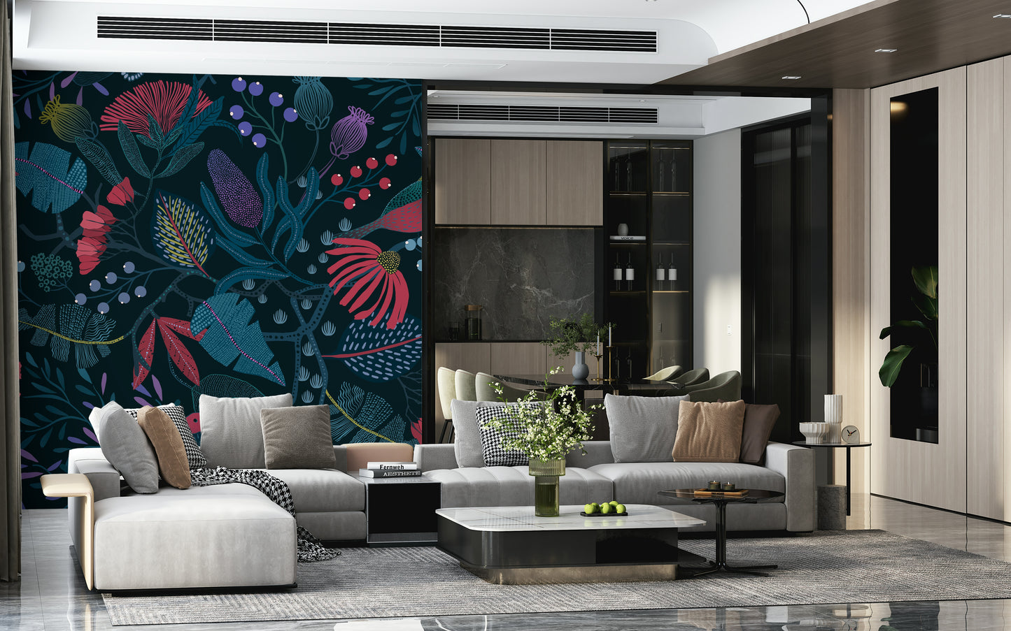 Wandbild „Wunderwald“