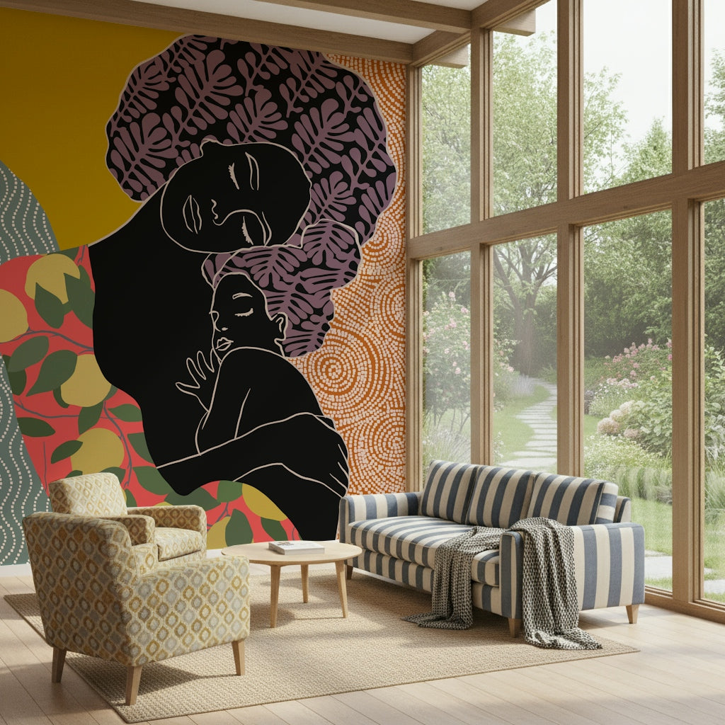 Fotomurale Abbraccio della mamma