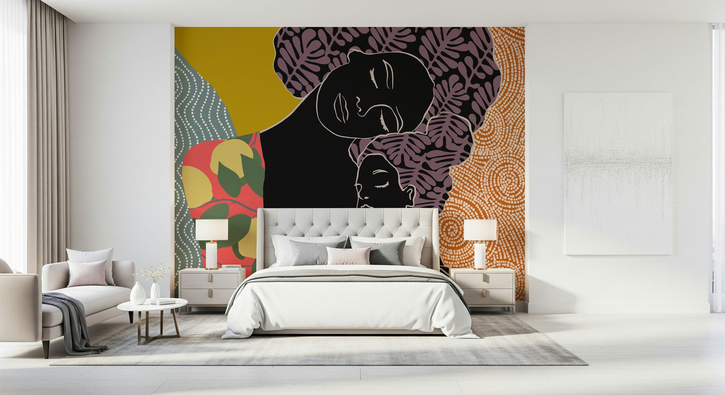 Fotomurale Abbraccio della mamma