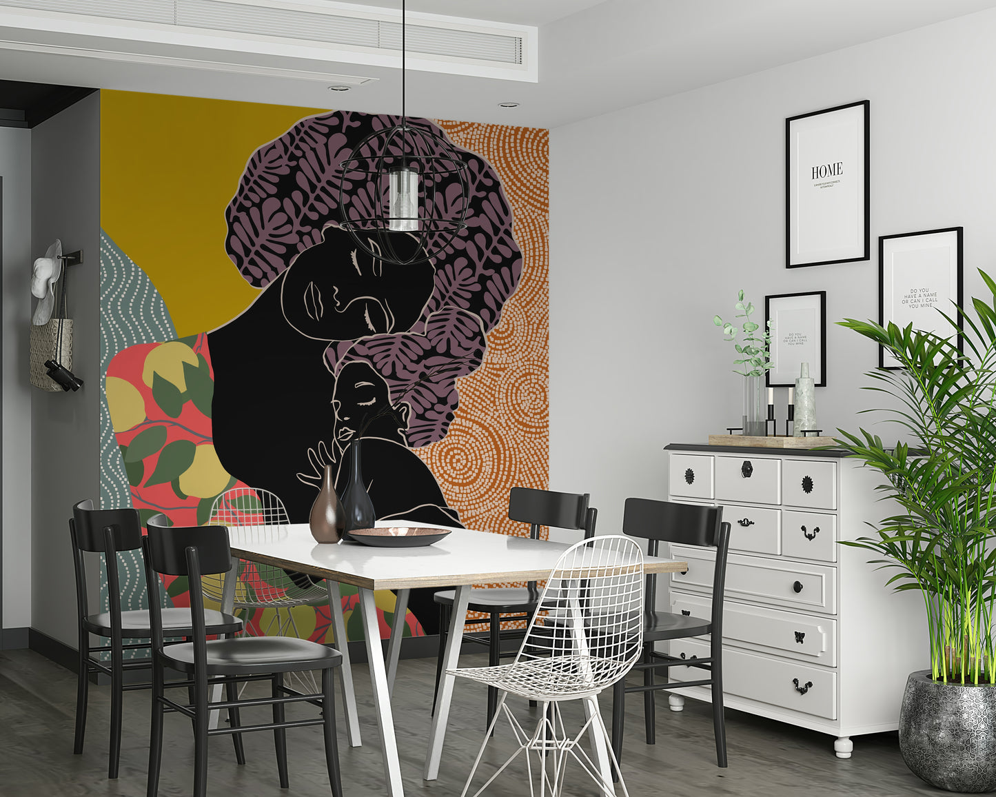 Fotomurale Abbraccio della mamma