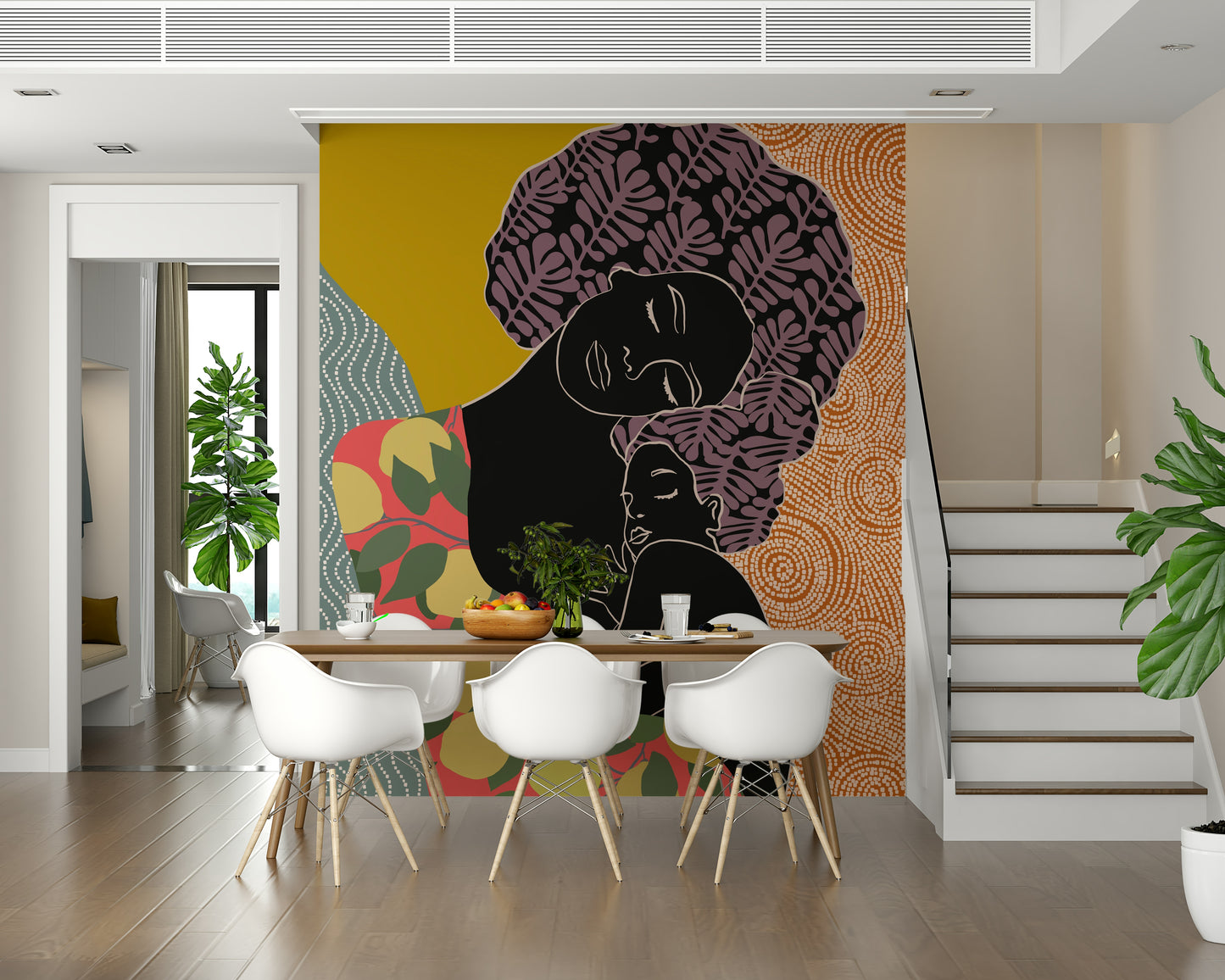 Fotomurale Abbraccio della mamma