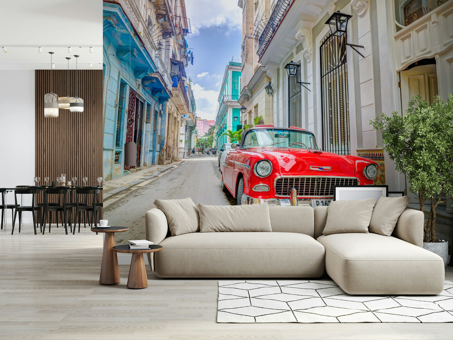 Fresque murale des classiques cubains