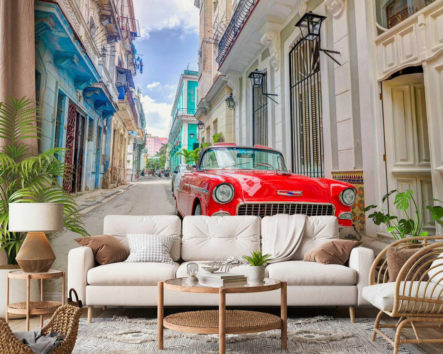 Fresque murale des classiques cubains