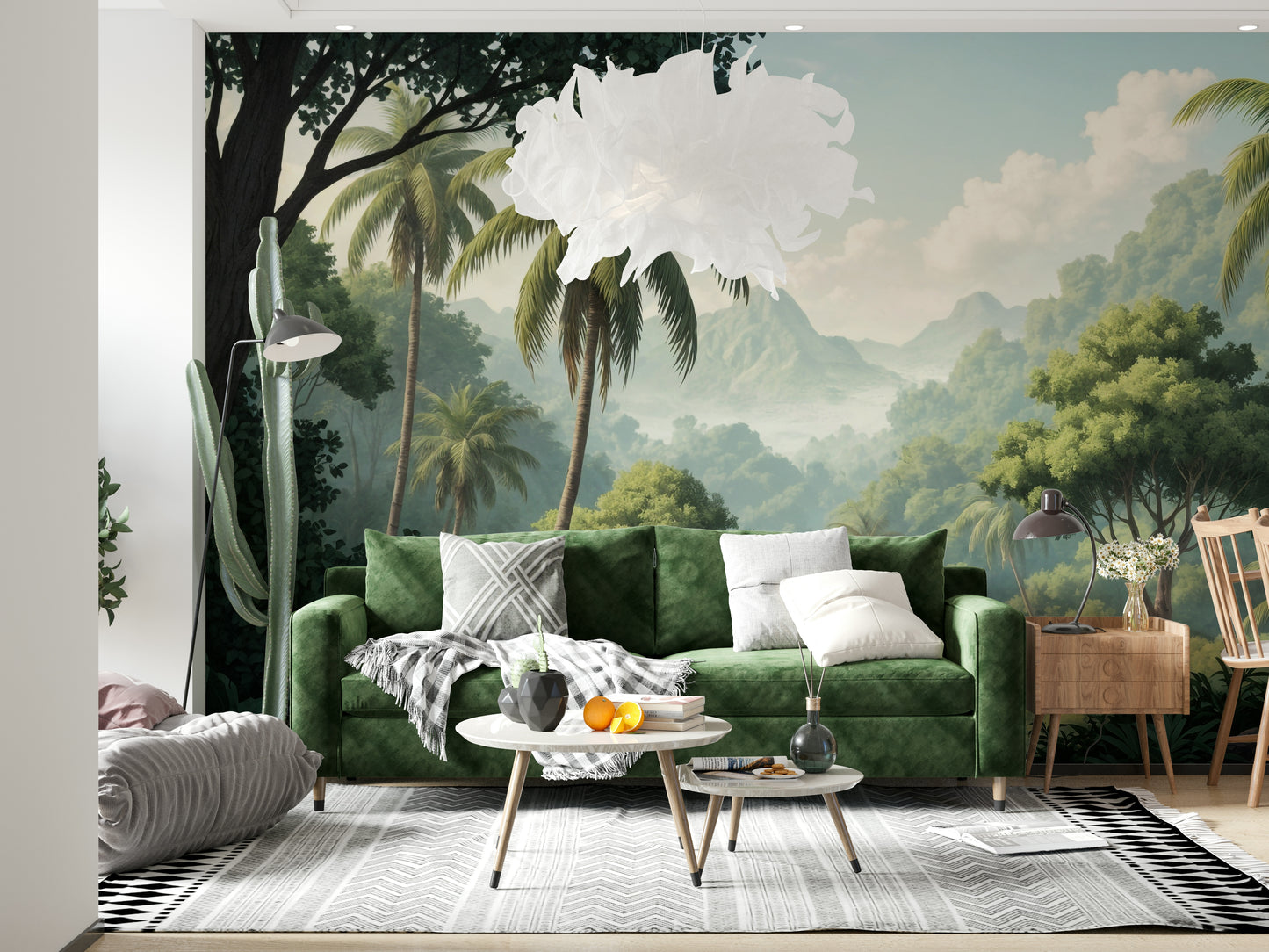 Fresque murale Palm Vista