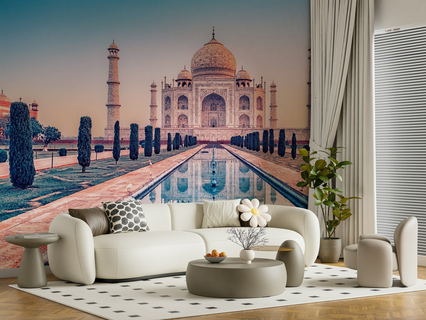 Wandgemälde „Agras Juwel“