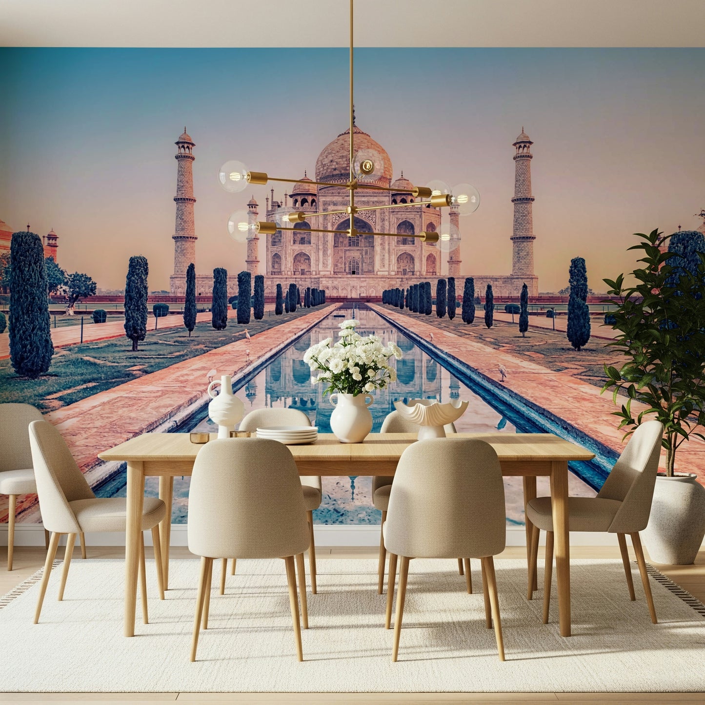 Wandgemälde „Agras Juwel“