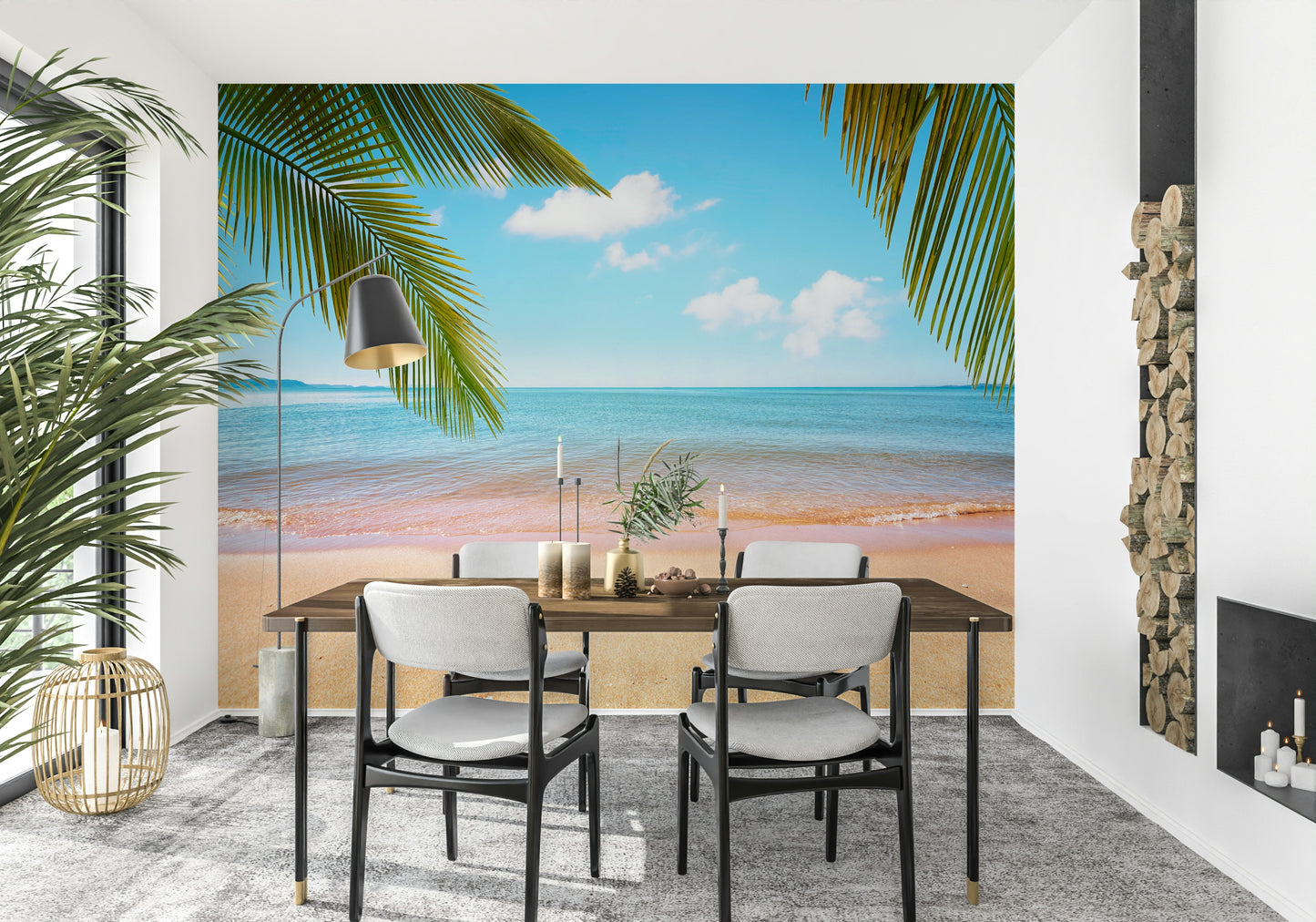 Tropical Shore Wall Mural
