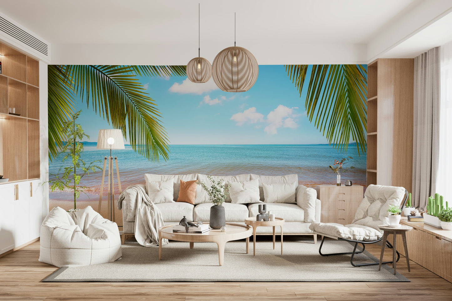 Tropical Shore Wall Mural