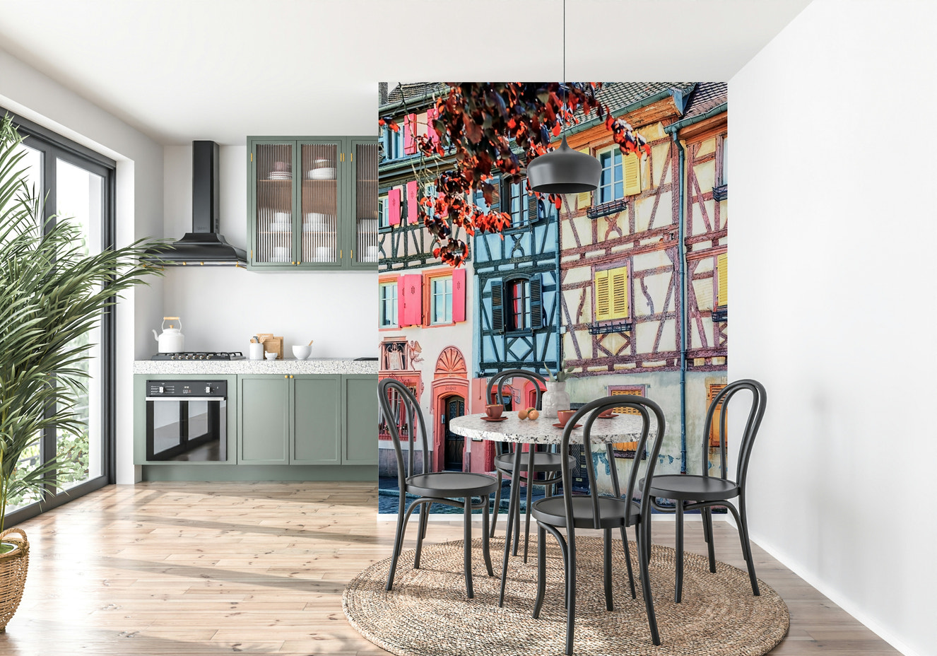 ヴィンテージアルザス壁画