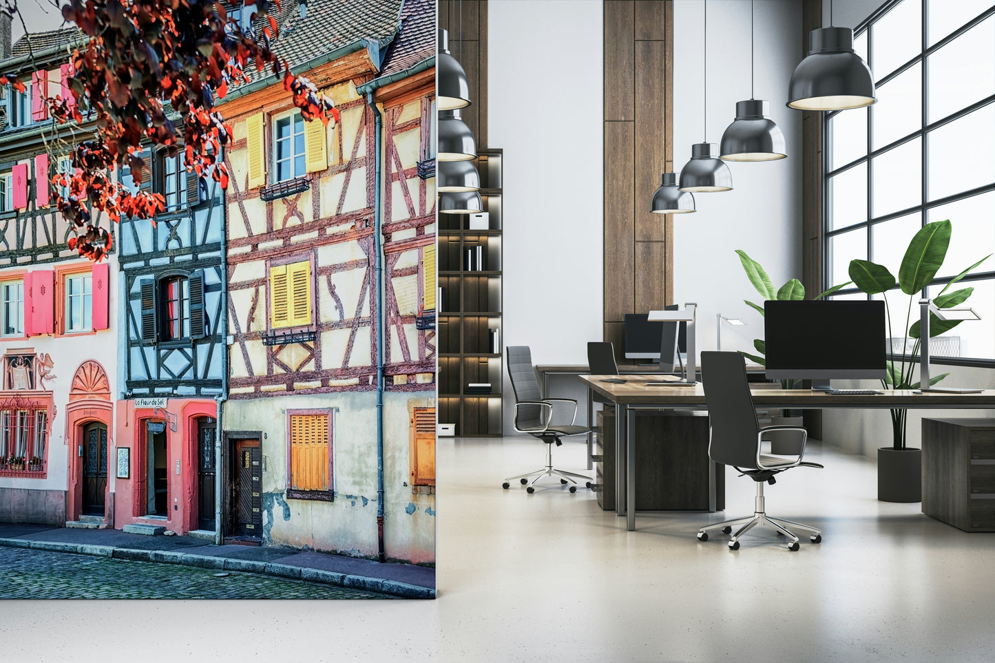 ヴィンテージアルザス壁画