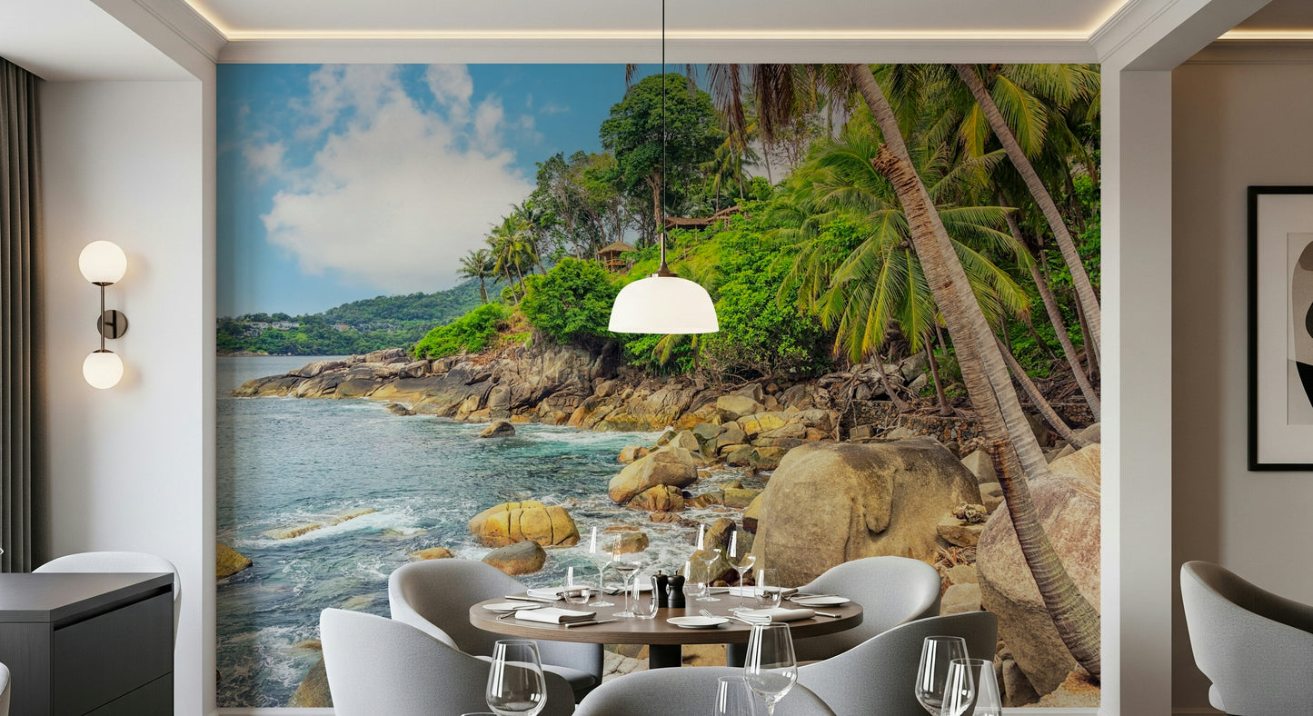 Tropical Shores Wall Mural